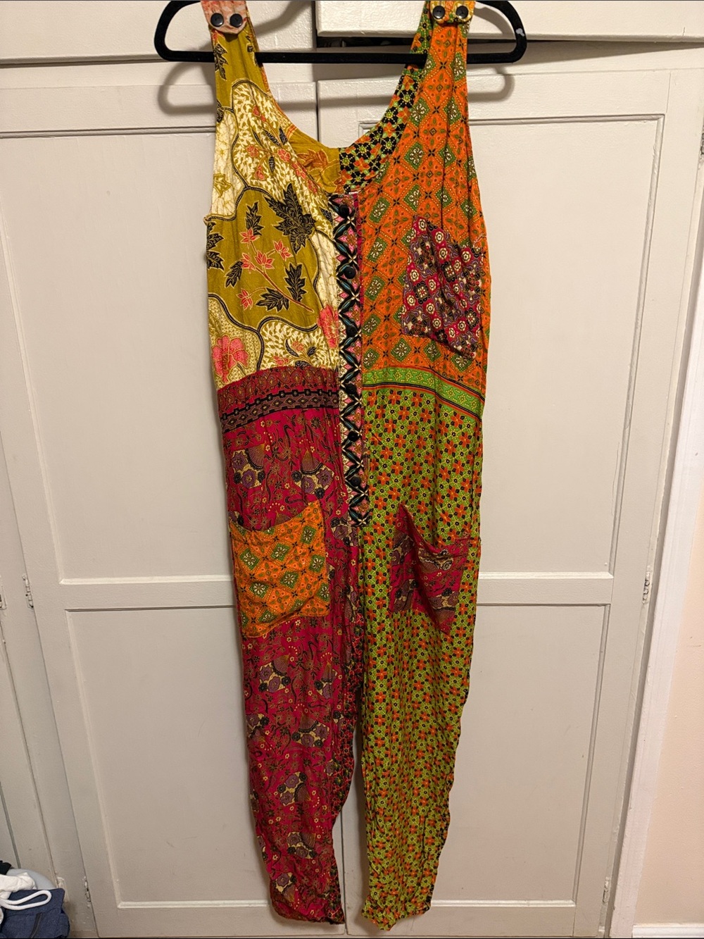 Colorful rayon jumpsuit